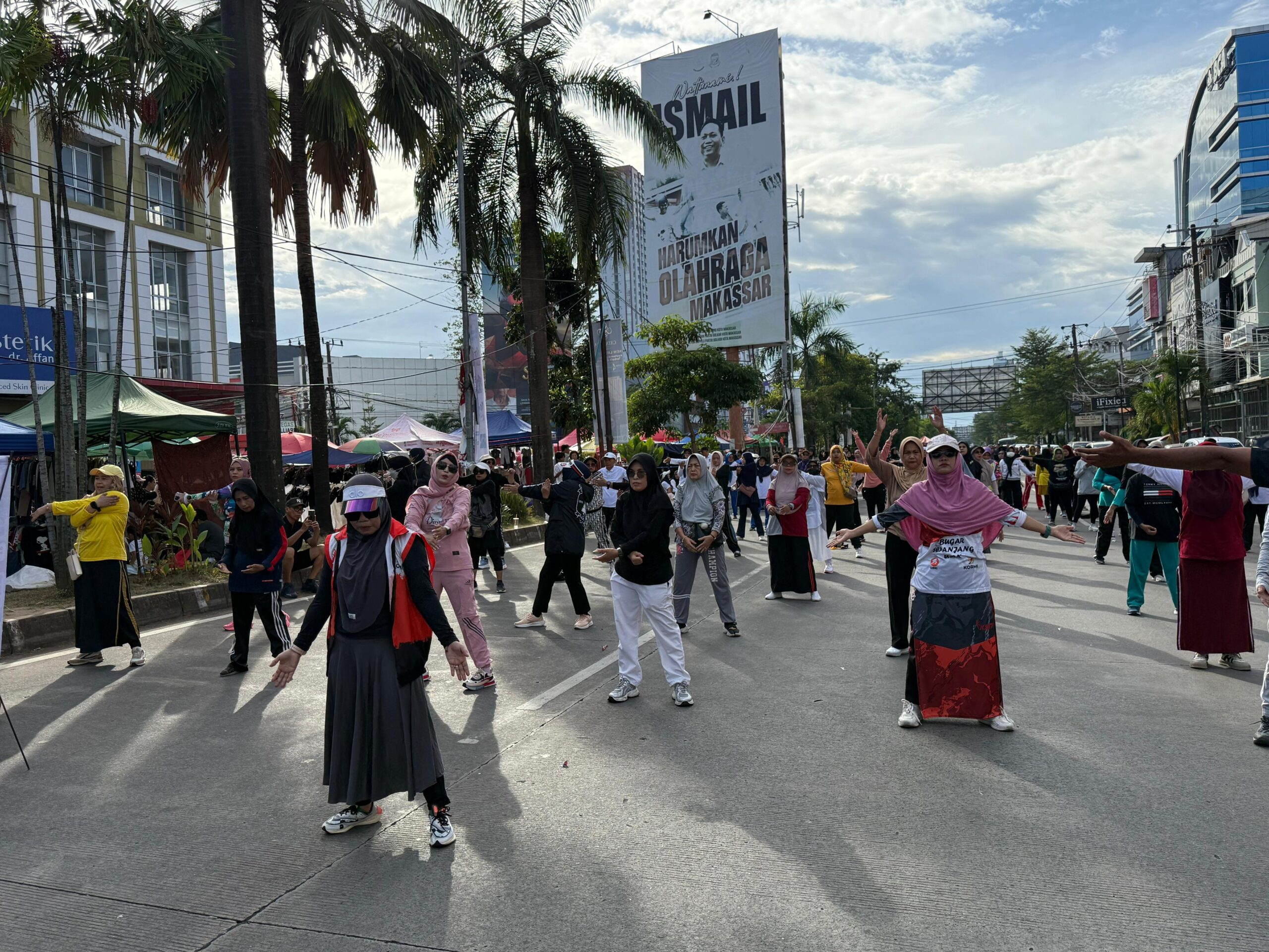 CFD Boulevard Makassar Jadi Ruang Favorit Warga