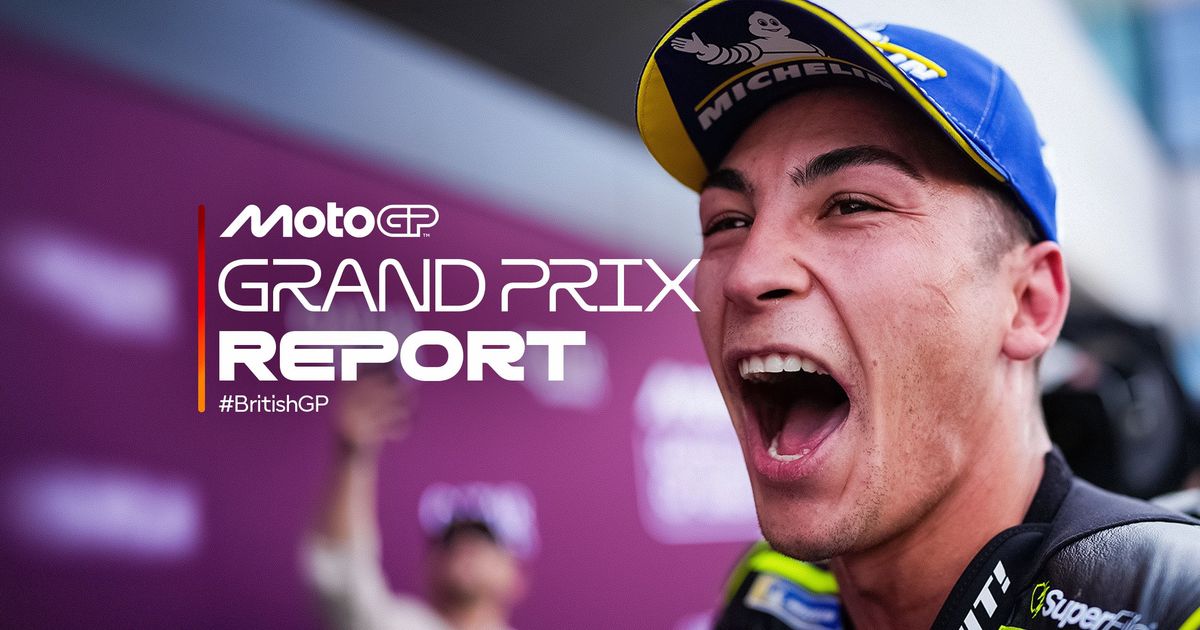 Raul Fernandez menunggangi Aprilia di hasil MotoGP Inggris 2026 Silverstone