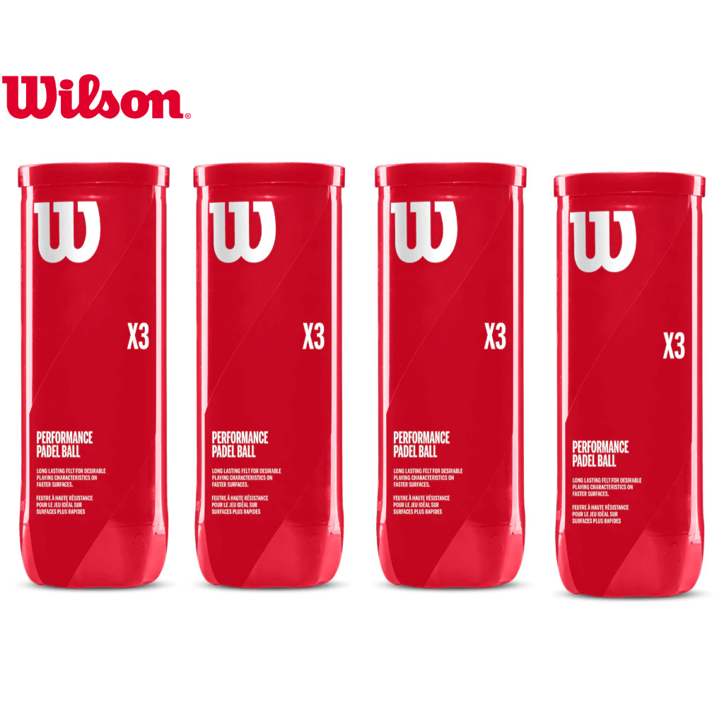 Wilson Padel X3 Balls
