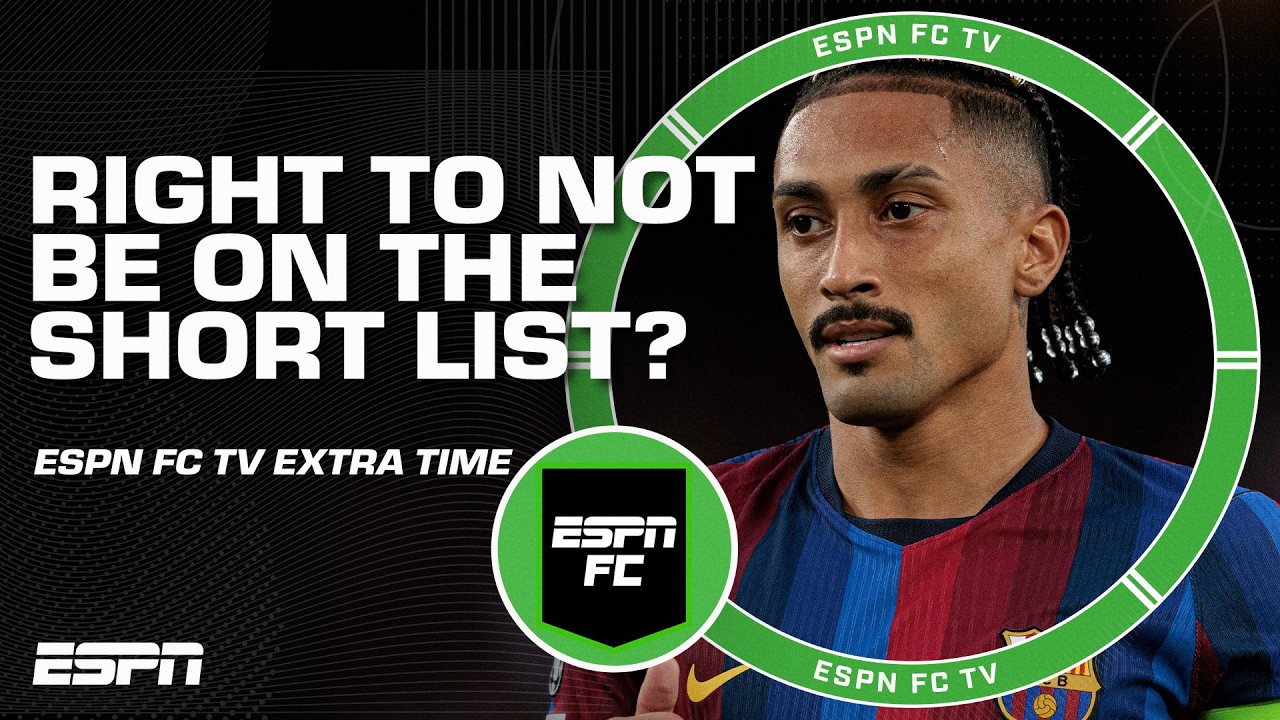 Raphinha Absen dari Shortlist Ballon d’Or, Panel ESPN FC: Wajar, Tapi Daftarnya Kepanjangan