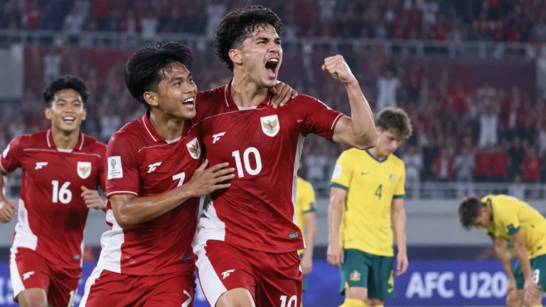 Garuda Muda Mengaum! Timnas U-20 Tekuk Australia 2-0, Lolos ke Piala Asia U-20 2027