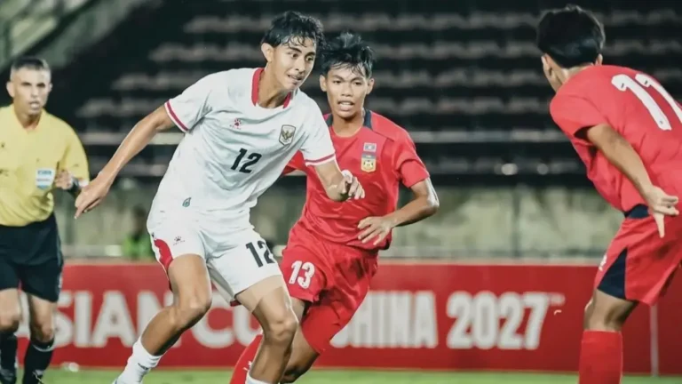 Timnas Indonesia U20 Gilas Laos 3-0 di Kualifikasi Piala Asia U20 2027